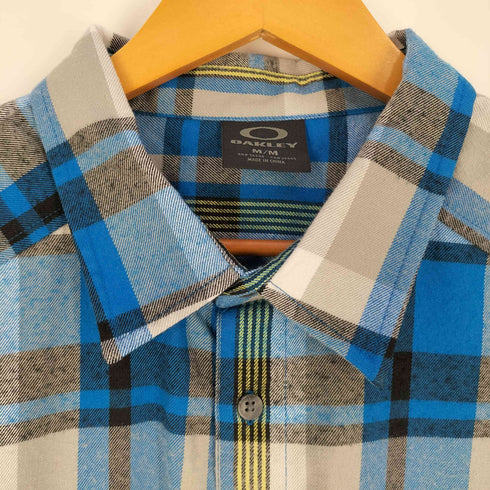 オークリー OAKLEY 長袖チェックシャツ メンズ import:M